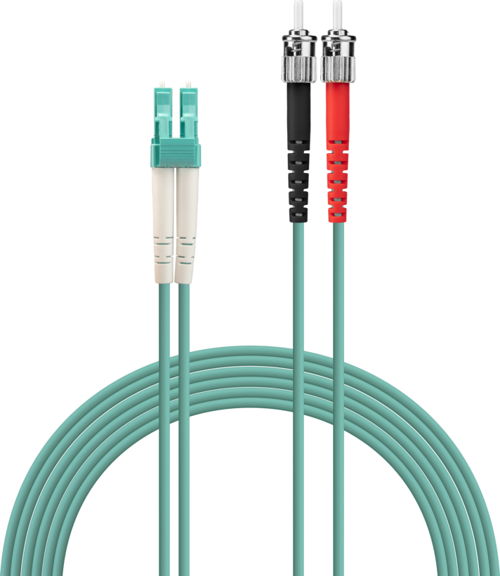 LWL Duplex Patchkabel LC-ST 5 m 50/125 µ
