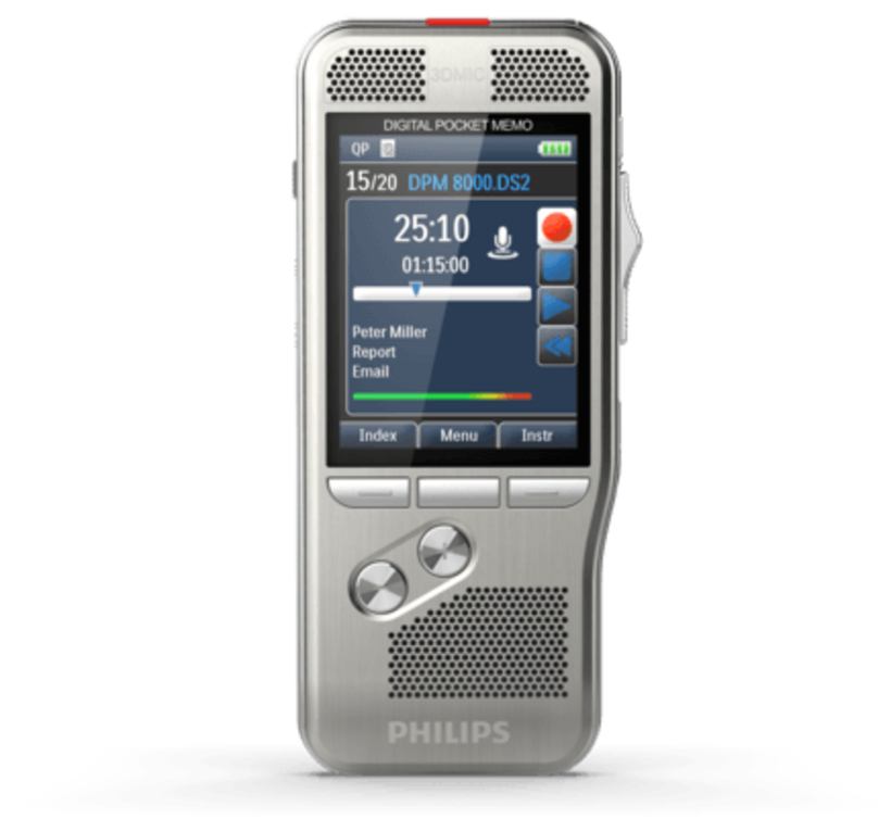 Philips DPM 8200 SE Pro Diktiergerät 2J