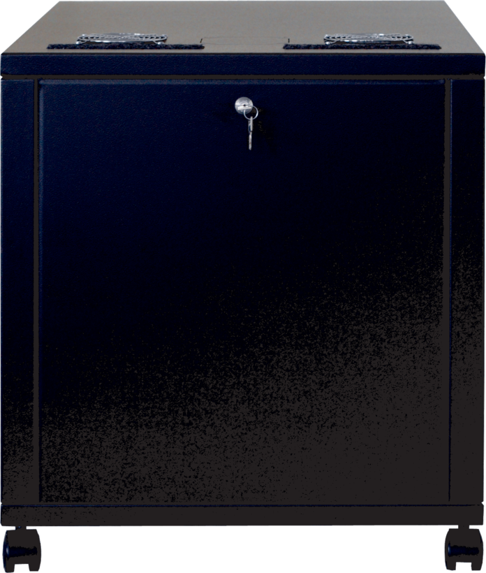 Lehmann Office Rack Acoustic 12U 600x900