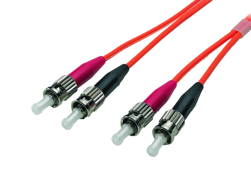 FO Duplex Patch Cable ST-ST 50/125µ 3m