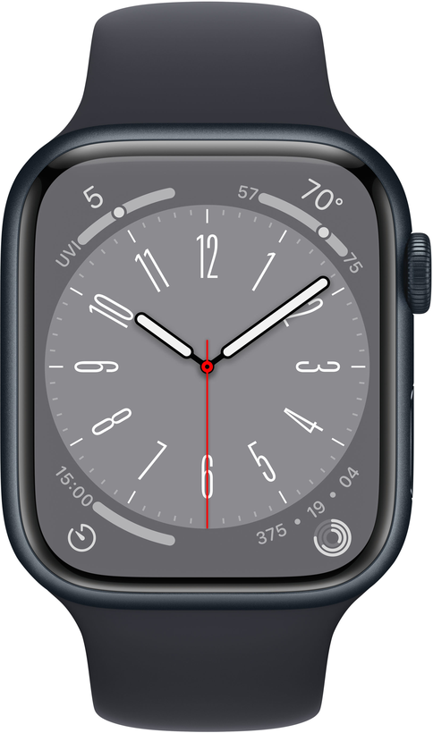 Apple Watch S8 GPS 45mm Alu Midnight