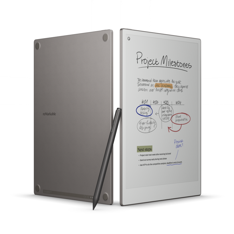 reMarkable PaperPro Marker+ Folio Leder