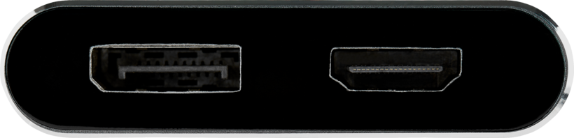 Adapter USB C/m - HDMI+DP/f
