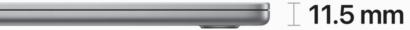 Apple MacBook Air 15 M2 8/256 Go, gris