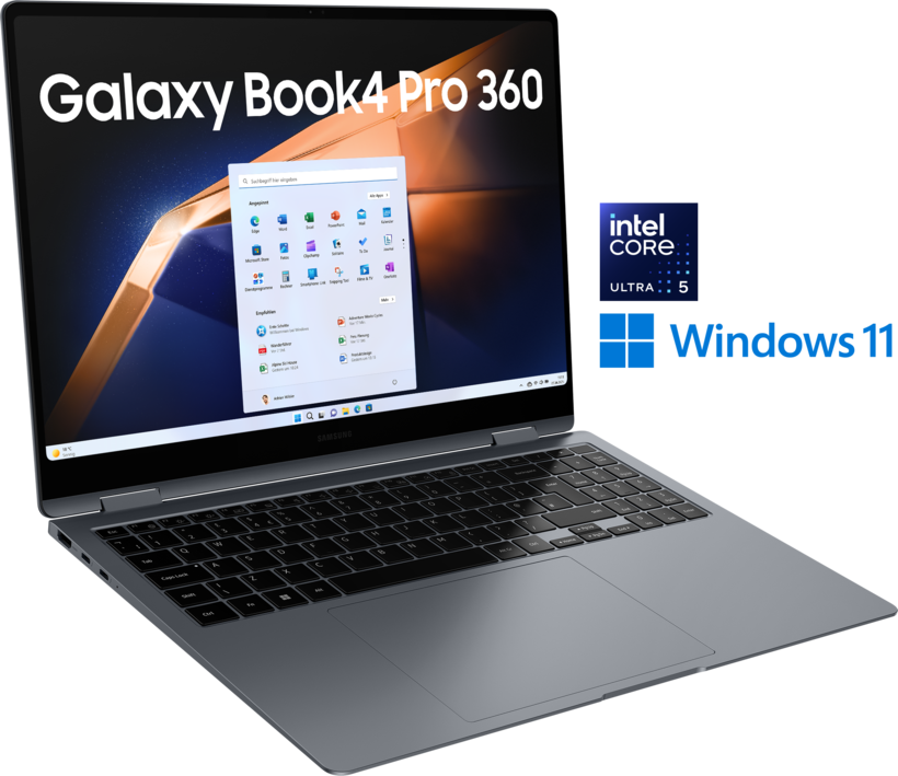 Samsung Book4 Pro 360 U5 16/512GB Grey