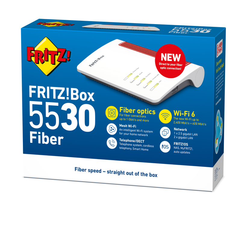 Routeur WiFi AVM FRITZ!Box 5530 Fiber