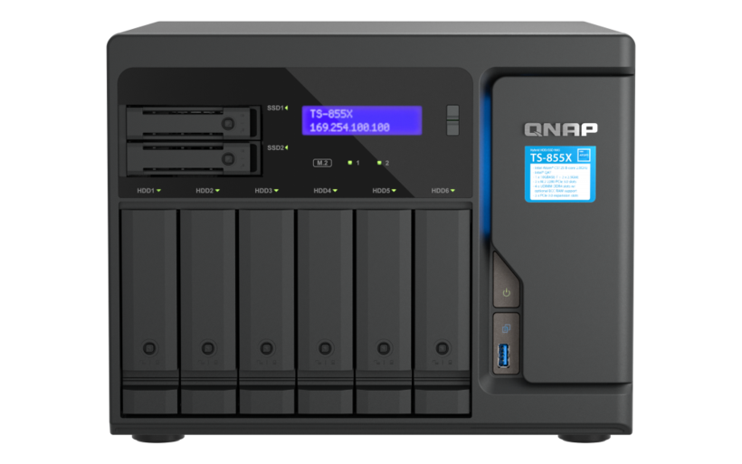 QNAP TS-855X 8GB 8bay NAS