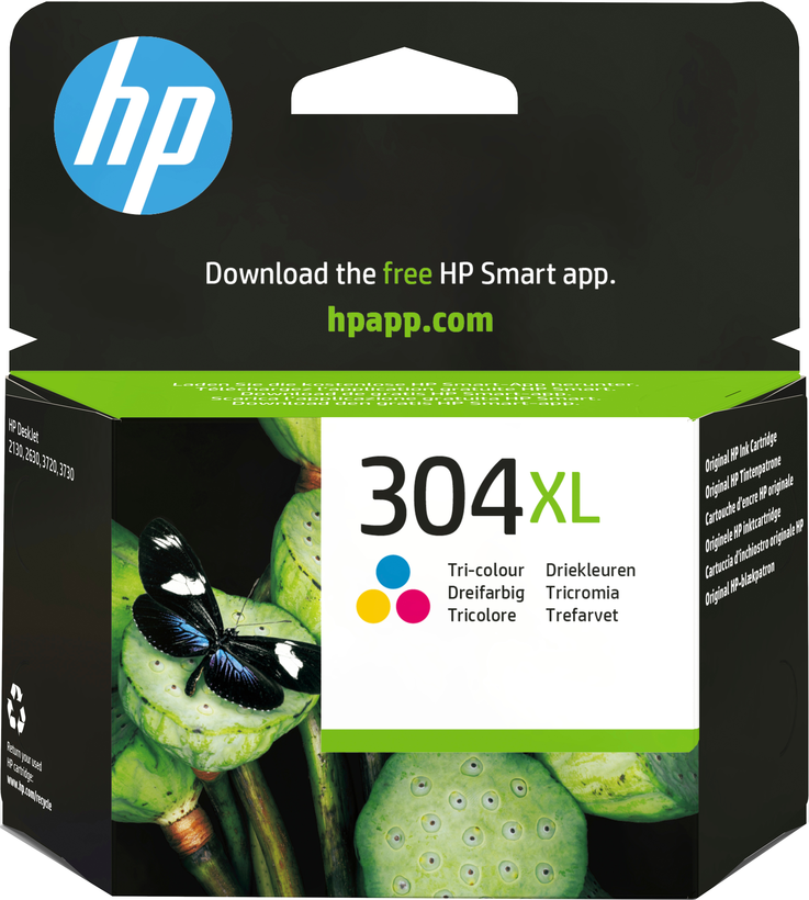 Buy HP 304XL Ink 3-colour (N9K07AE)