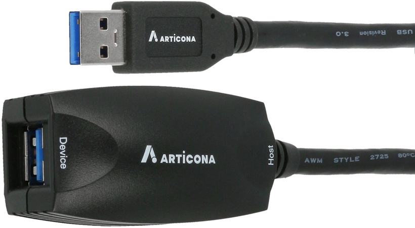 ARTICONA USB-A aktív hosszabbító 5 m