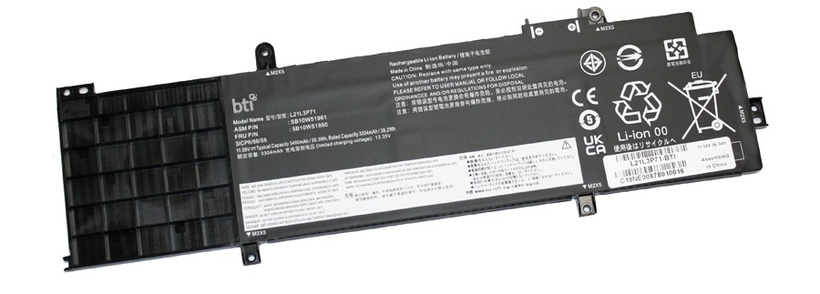 BTI 3 Zellen Lenovo 3.390 mAh Akku