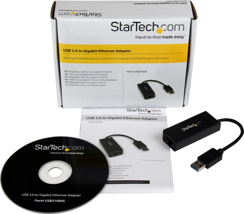 Adapter USB 3.0 - Gigabit Ethernet