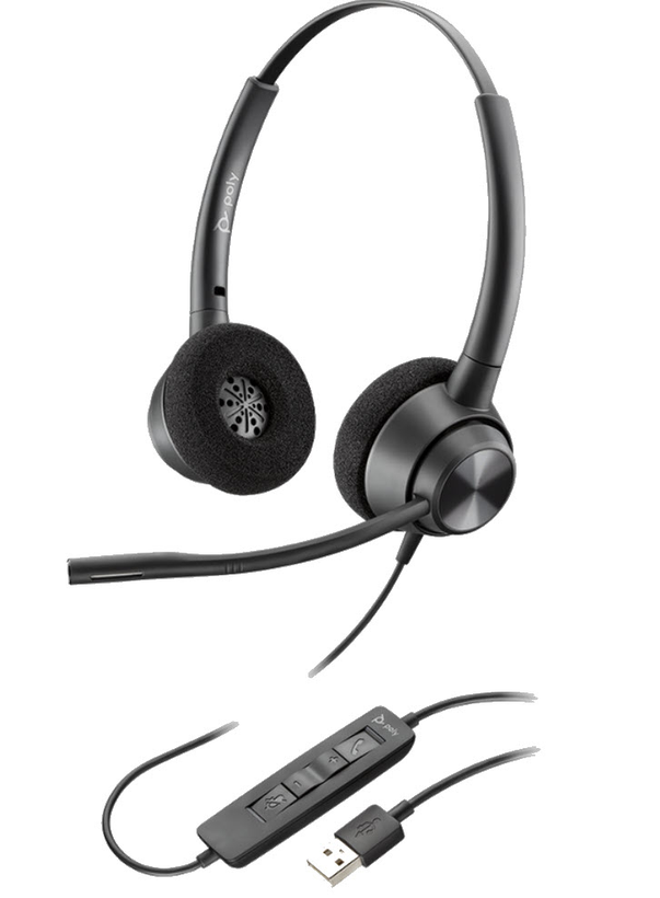 Poly EncorePro 320 USB-A Headset