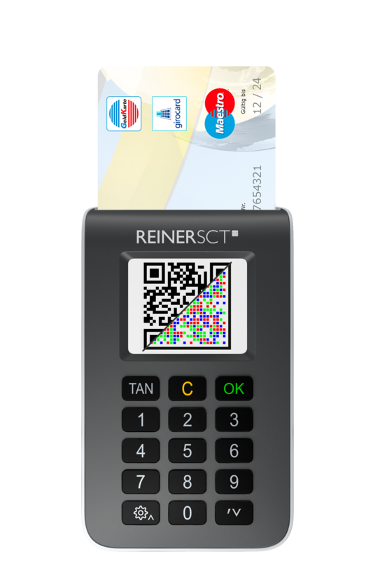 REINER SCT tanJack photo QR TANGenerator