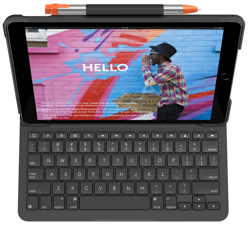 Logitech Slim Folio iPad Keyboard Case