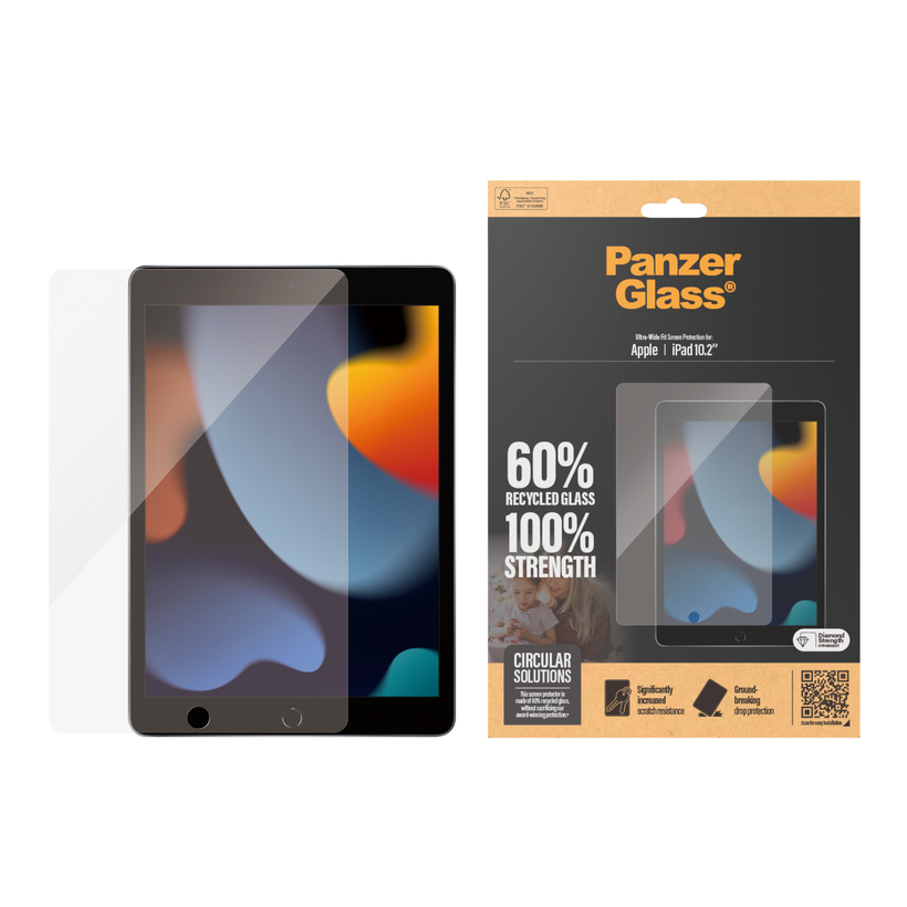 PanzerGlass iPad 10.2'' UWF Schutzglas