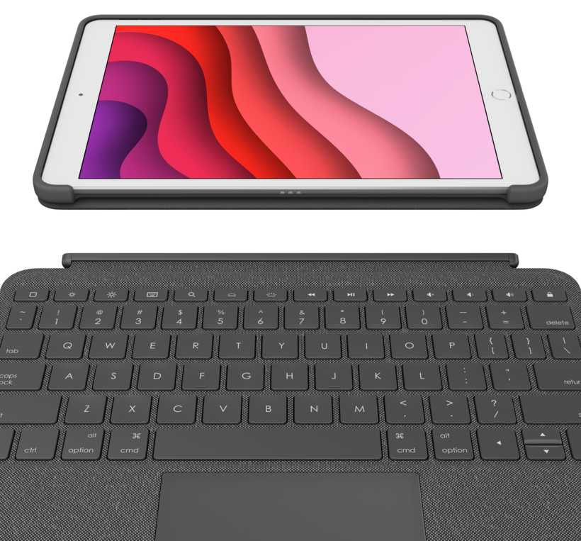 Logitech Combo Touch iPad 7/8/9 Gen Case