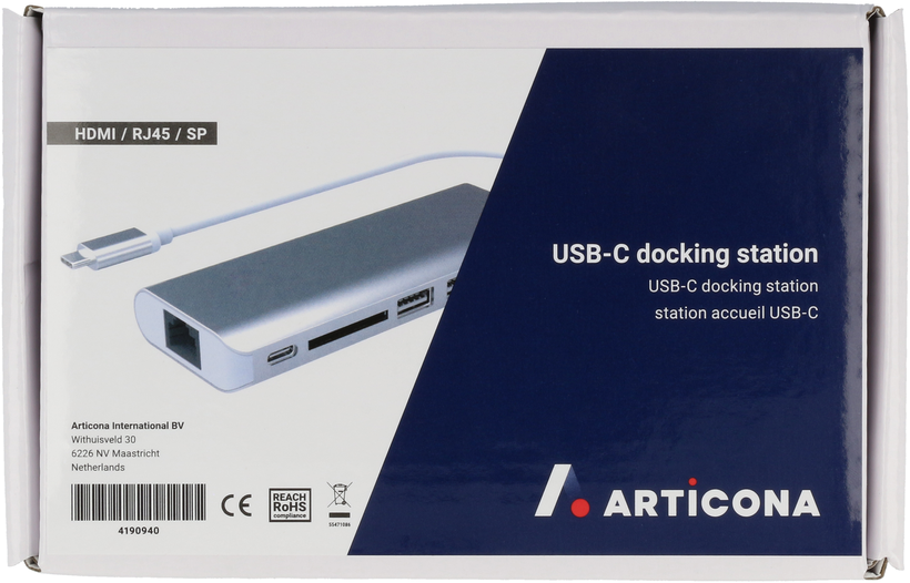 ARTICONA 4K 60 W Portable USB-C Docking