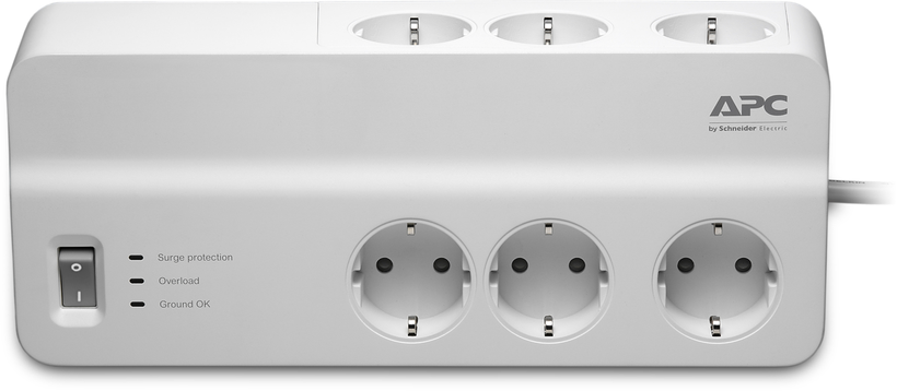 APC SurgeArrest Power Strip 6-way