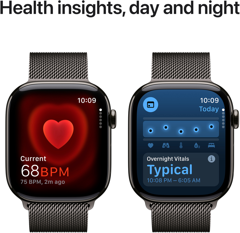 Apple Watch S10 LTE 46mm Slate Titanium