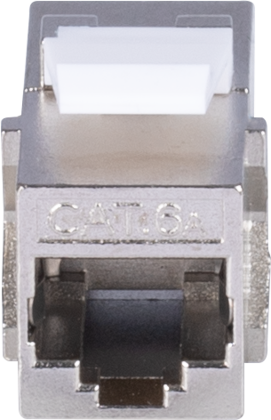 Keystone Jack 1x RJ45 Bu - Bu Cat6a