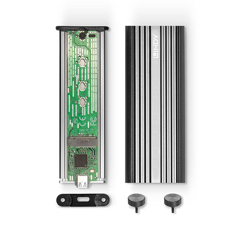 LINDY USB 3.2 M.2 SSD Gehäuse