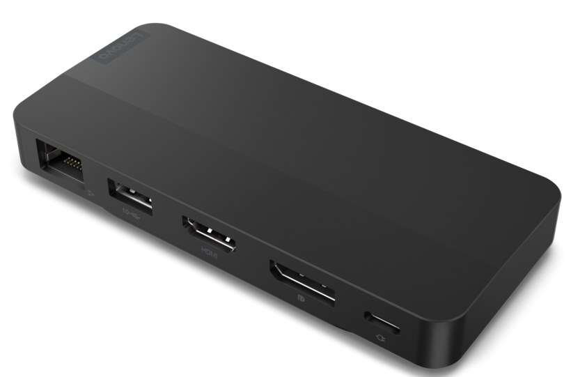 Lenovo USB-C-Reisedock für zwei Displays