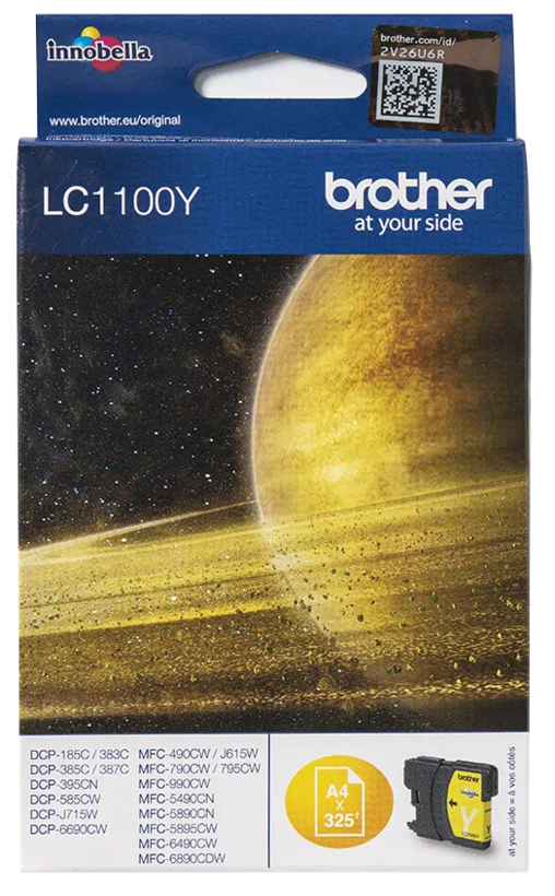 Inkoust Brother LC-1100Y, žlutý