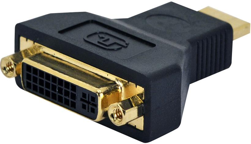 Adapter DVI-D/f - HDMI(A)/m Black