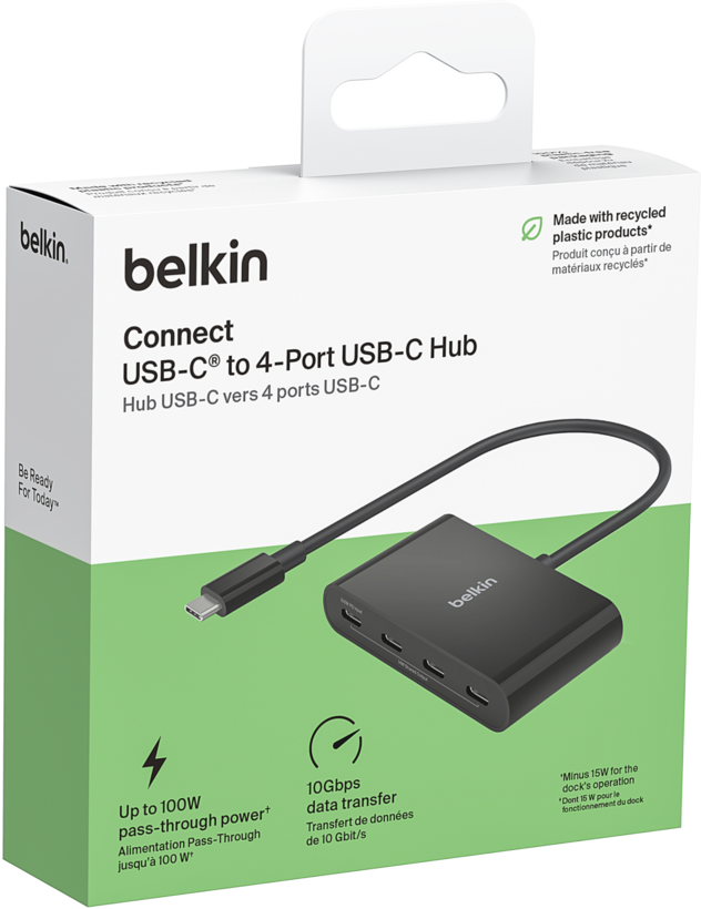 Belkin USB 3.1 Connect 4 portos hub