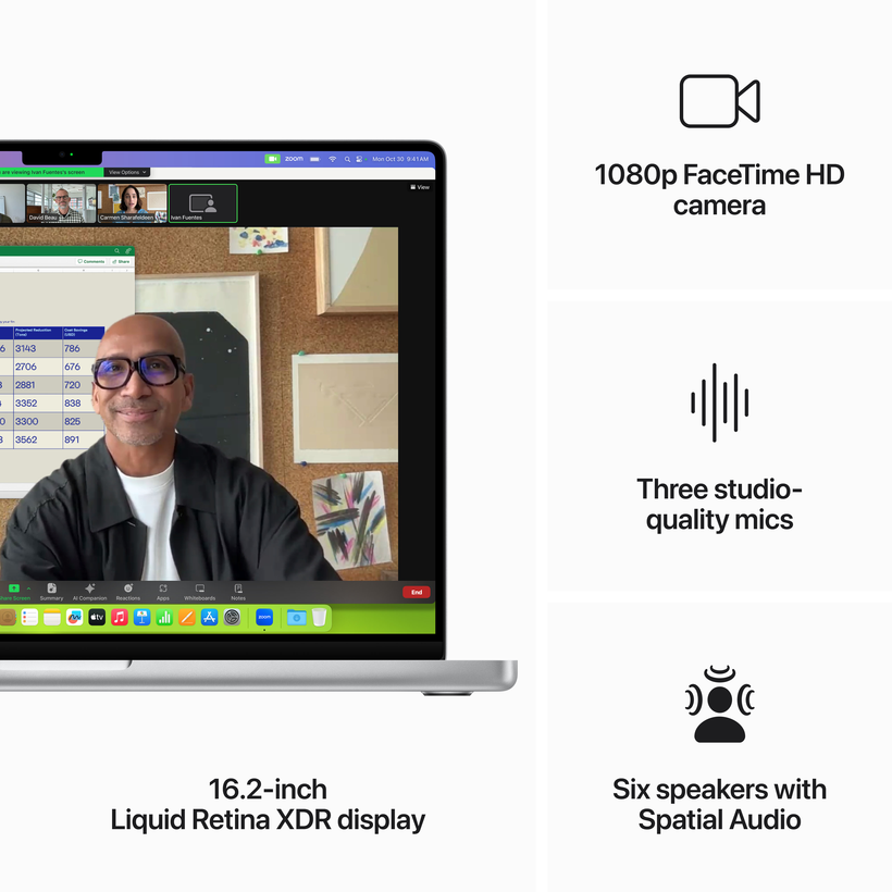 Apple MacBook Pro 16 M3Pro 36GB/1TB Silv
