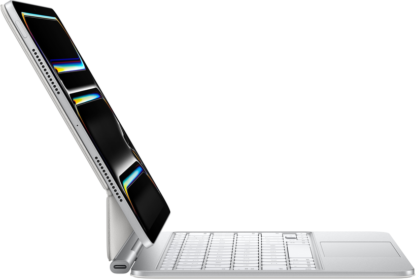 Apple 11 iPad Pro M4 Magic Keyboard weiß