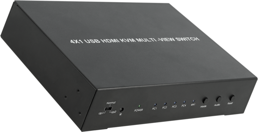 Prepínač KVM Delock HDMI 4port.