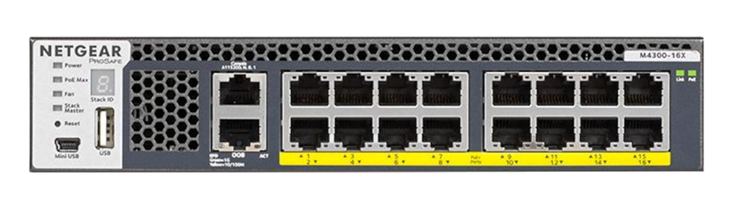 NETGEAR M4300-16X Managed PoE+ Switch