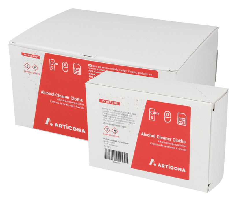 ARTICONA Alcohol-based Cleaner Cloth 10x