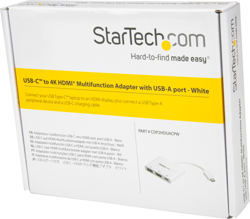 Adaptador USB 3.0 tipo C m - HDMI/USB h