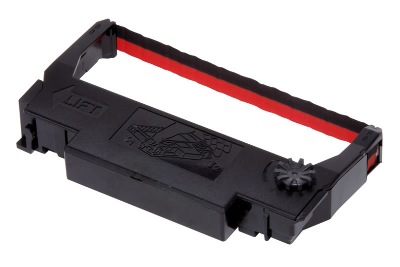 Epson C43S015376 Farbbandkassette sw/rot
