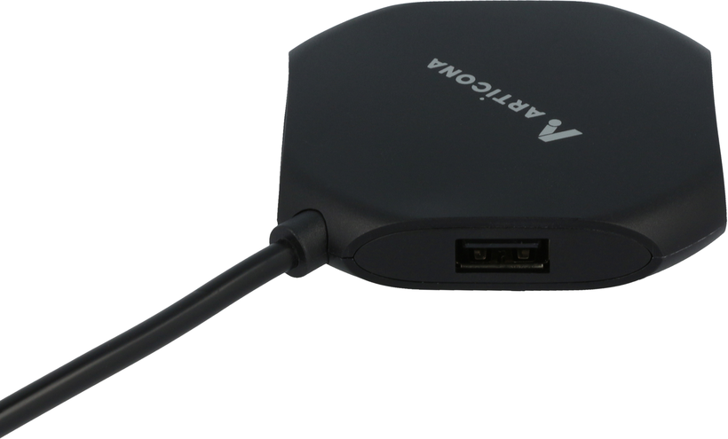ARTICONA USB Hub 2.0 4-port Black