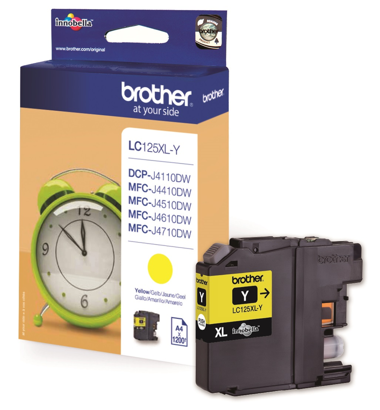 Brother LC-125XLY Tinte gelb