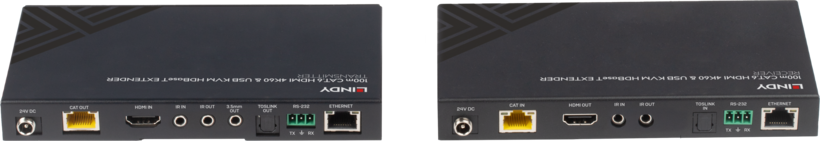Amplificador KVM HDMI & IR Cat6 100 m