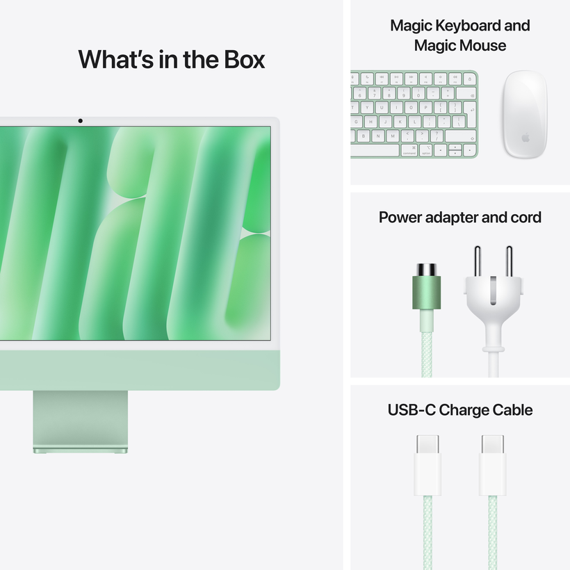 Apple iMac M4 8-core 16/256GB Green