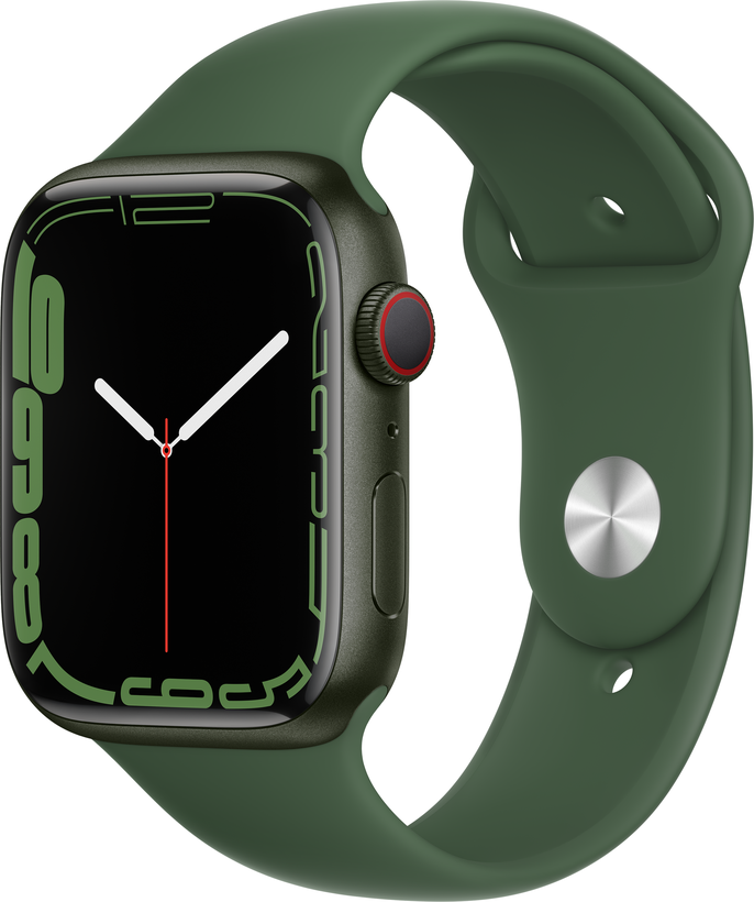 Apple Watch S7 GPS+LTE/4G 45mm alu vert