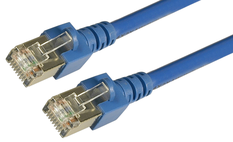 Câble patch RJ45 SF/UTP Cat5e 3 m, bleu