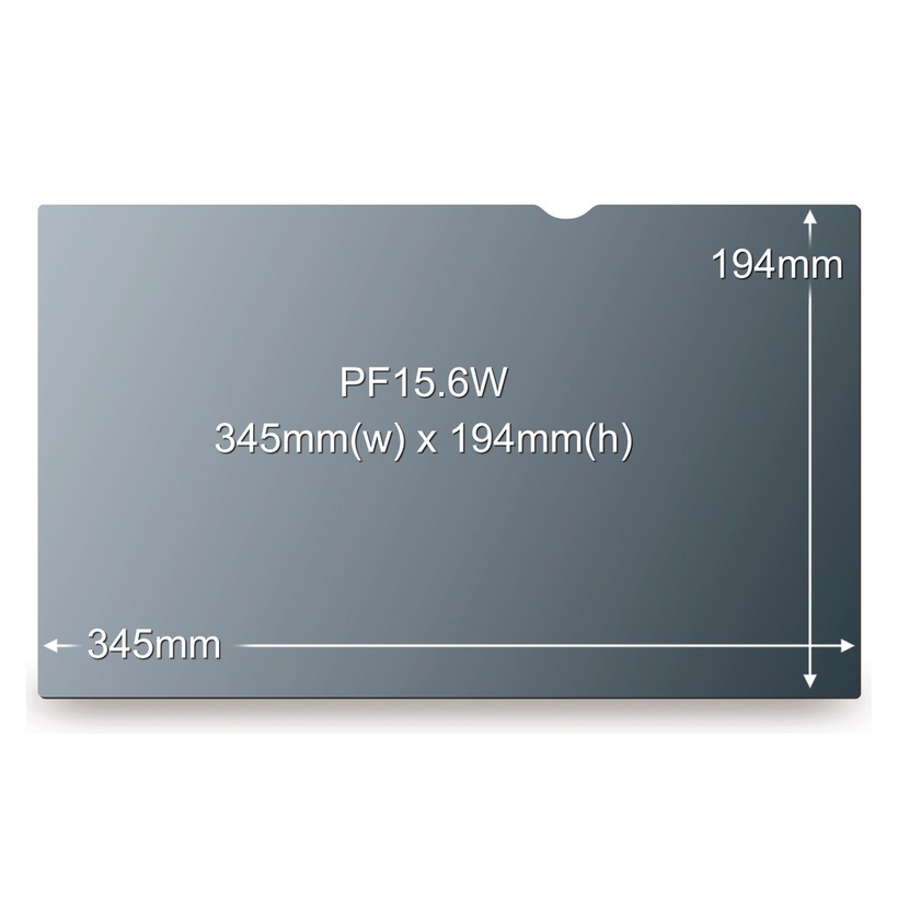 Filtre antireflet 15,6" 3M AG156W9B