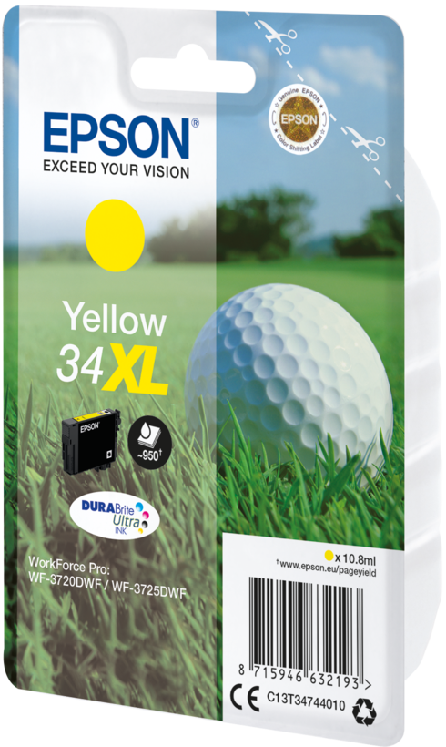 Epson 34XL Ink Yellow