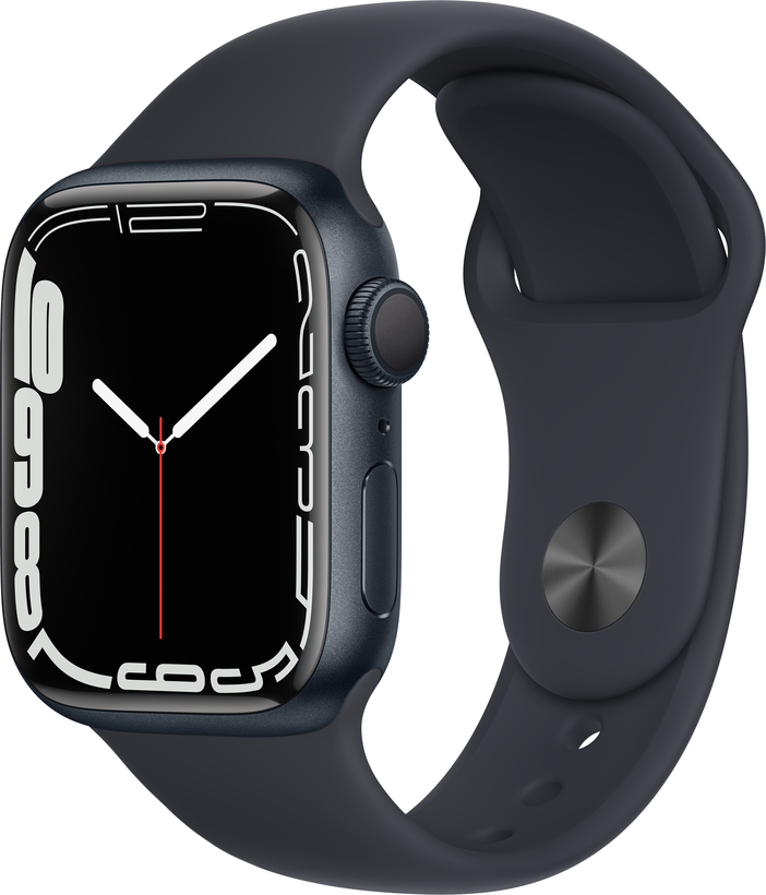 Apple Watch S7 GPS 41mm Alu mitternacht