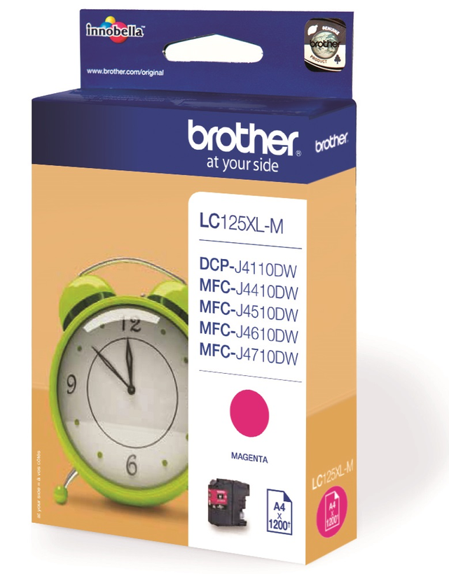 Brother LC-125XLM Ink Magenta