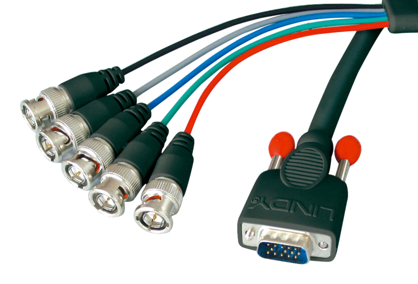 LINDY VGA - 5x BNC Cable 1.8 m