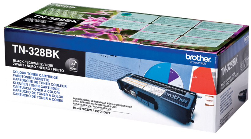 Brother TN-328BK Toner schwarz