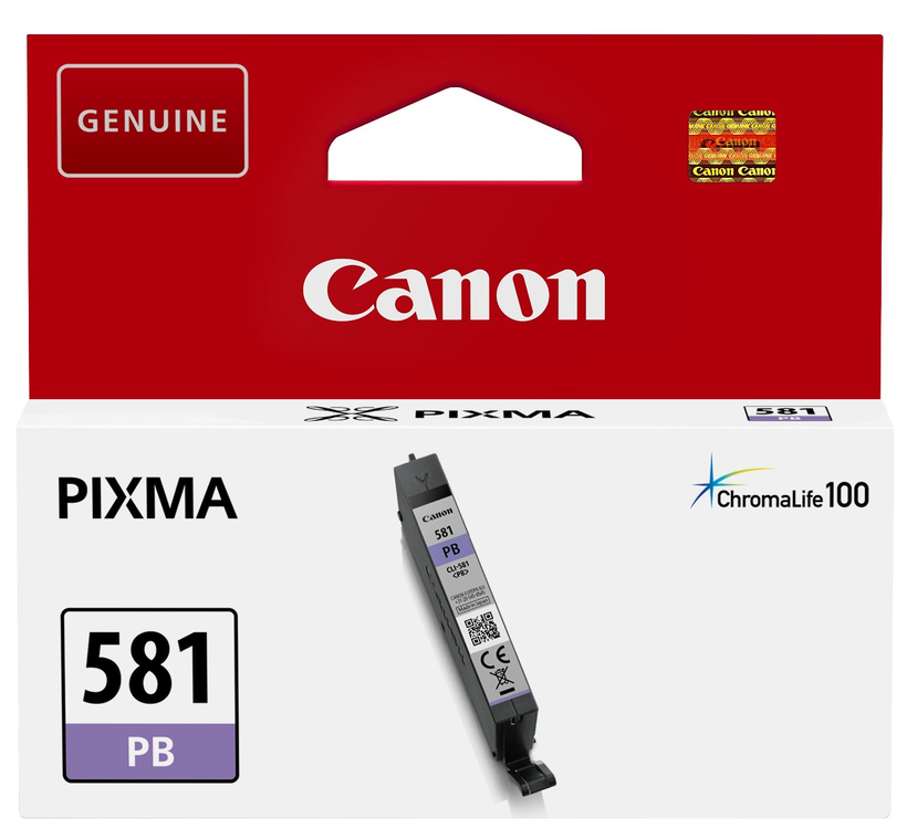 Encre Canon CLI-581PB, bleu photo