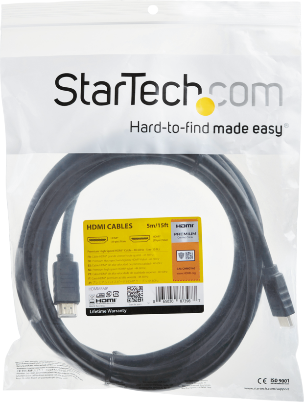 Câble HDMI StarTech, 5 m